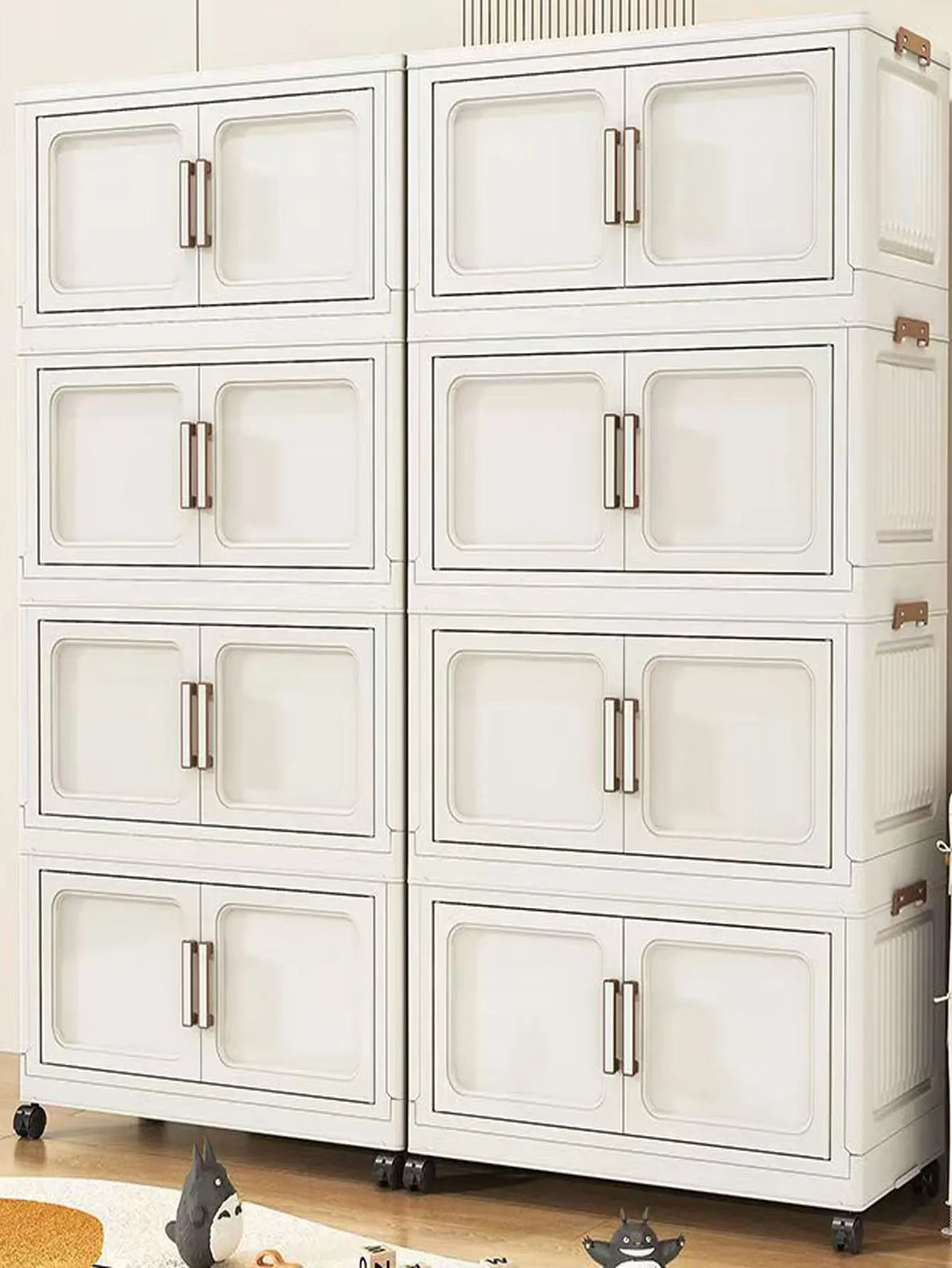 Foldable Multi-Drawer Storage Cabinet