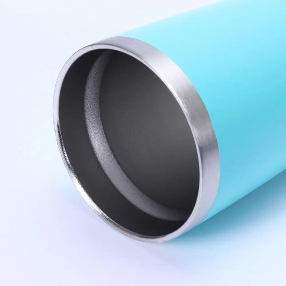 20oz Capacity Travel Insulated Tumbler Double-Walled with Lid Vehicle Mounted Water Bottle Leak Proof Vacuum Insulated