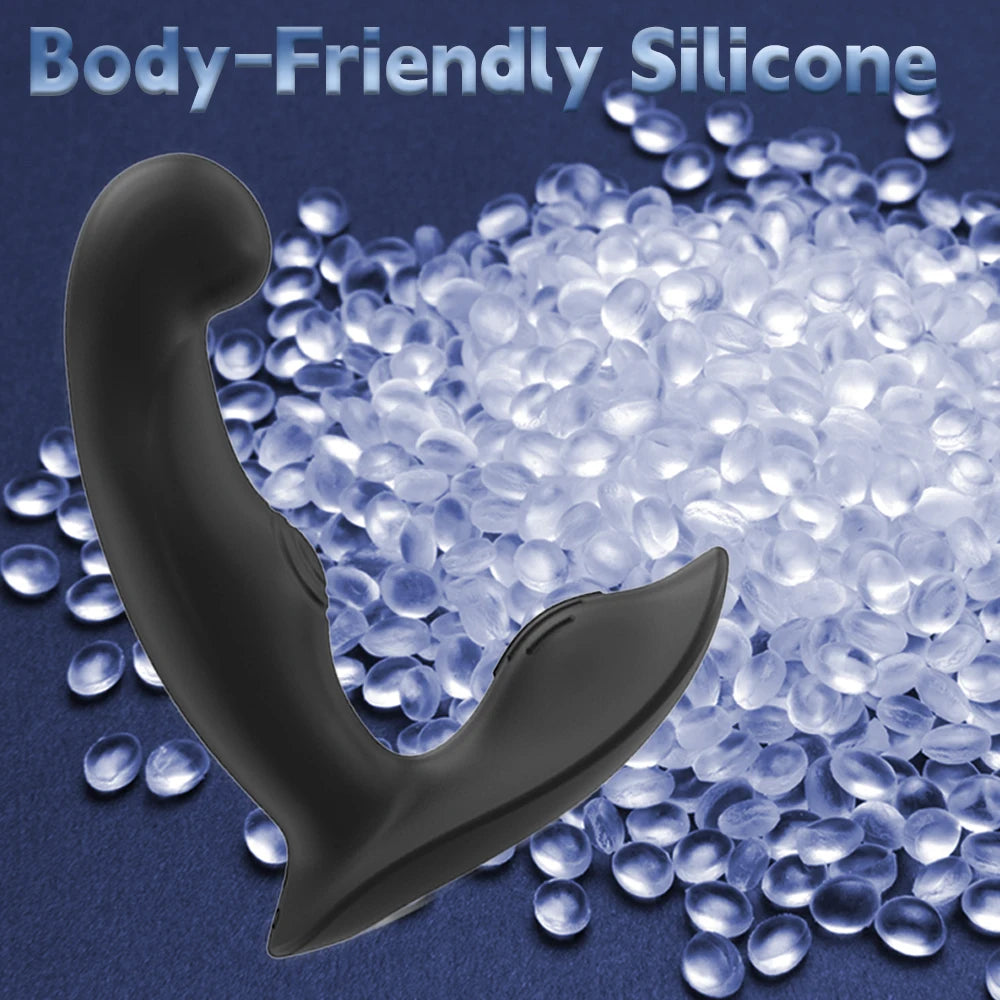 Remote-Control Vibrating Anal Plug – 10 Modes