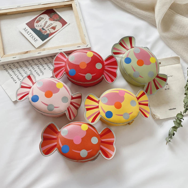 Kids Candy Color Mini Crossbody Bag