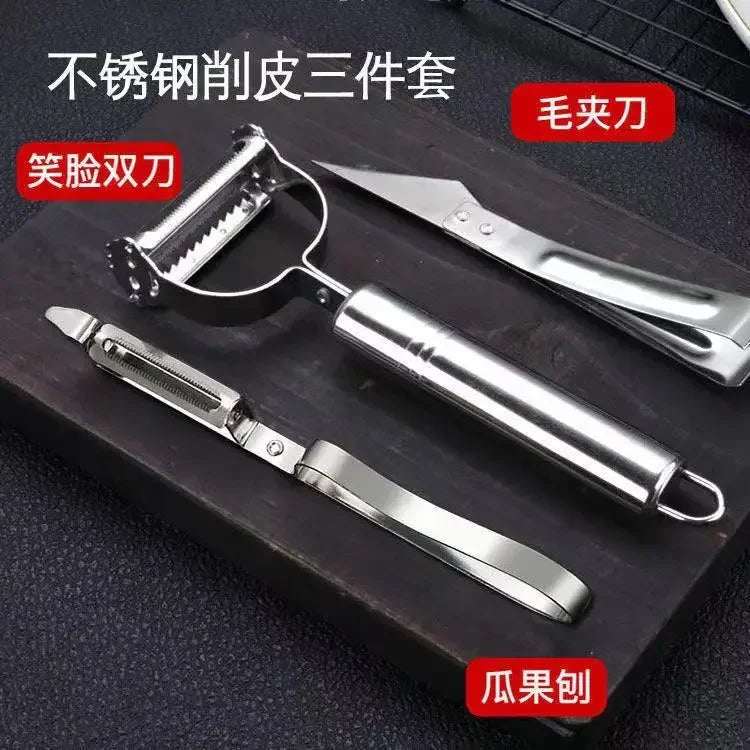 3PC Utensils for Kitchen Accessories Hand Grater for Vegetables Convenience Slicer Multifunctional Tools Gadgets Dining Bar Home