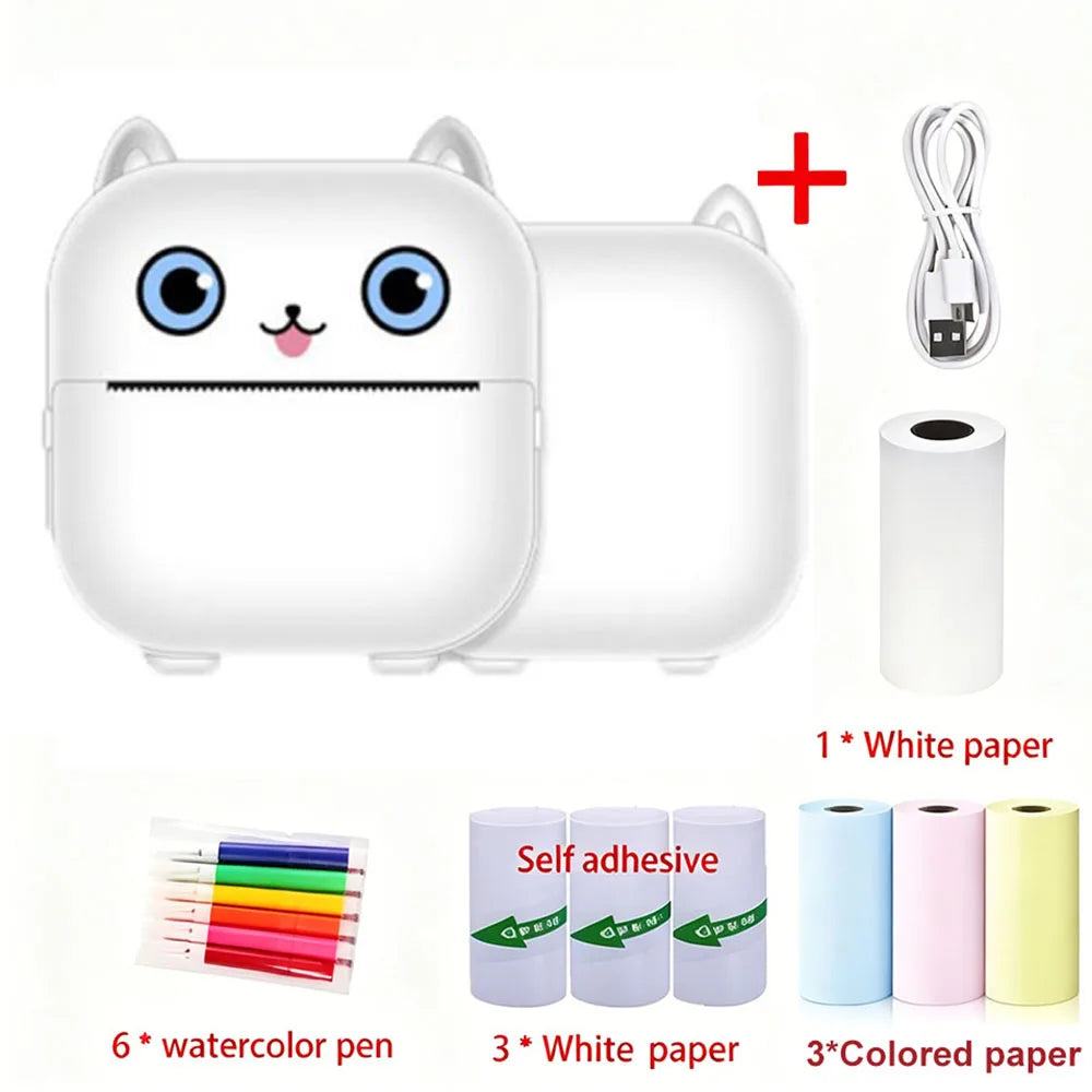 Mini Bluetooth Pocket Thermal Photo & Label Printer