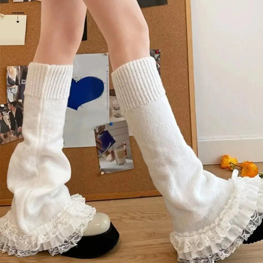 Lace Balletcore Lolita Leg Warmers