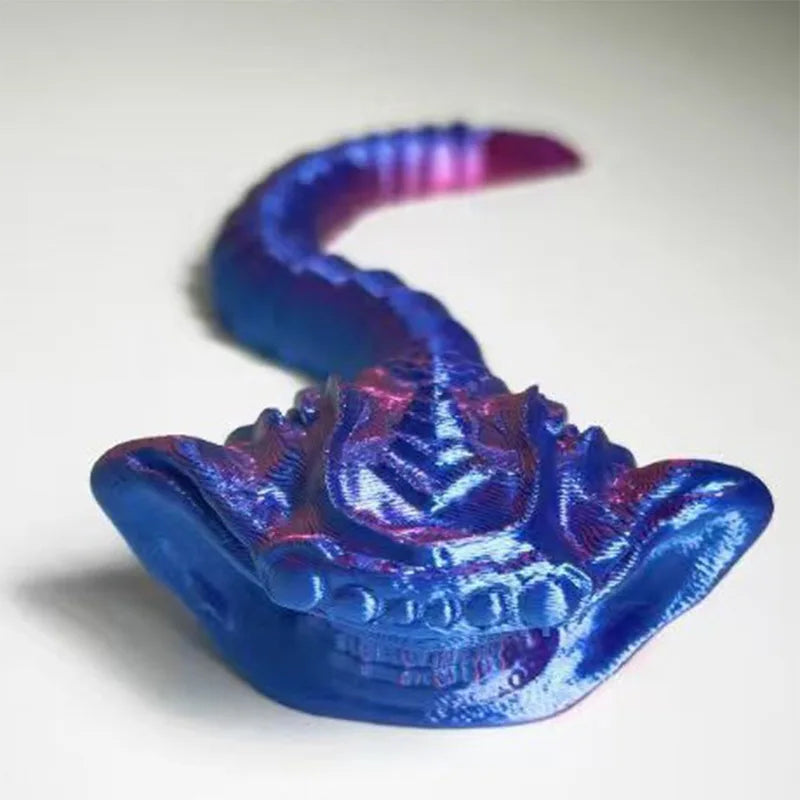 New Joint-movable Deep Sea Monster Figurines Strange Rare Marine Animals Home Room Desk Decor Ornament Model New Year Gift Craft