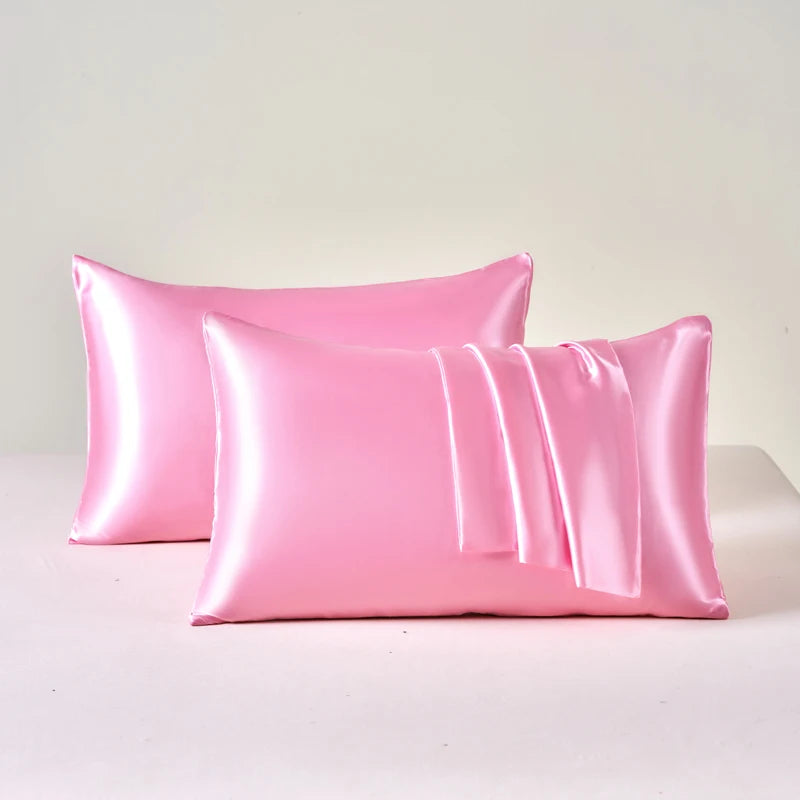 2-Piece Smooth Satin Pillowcase Set