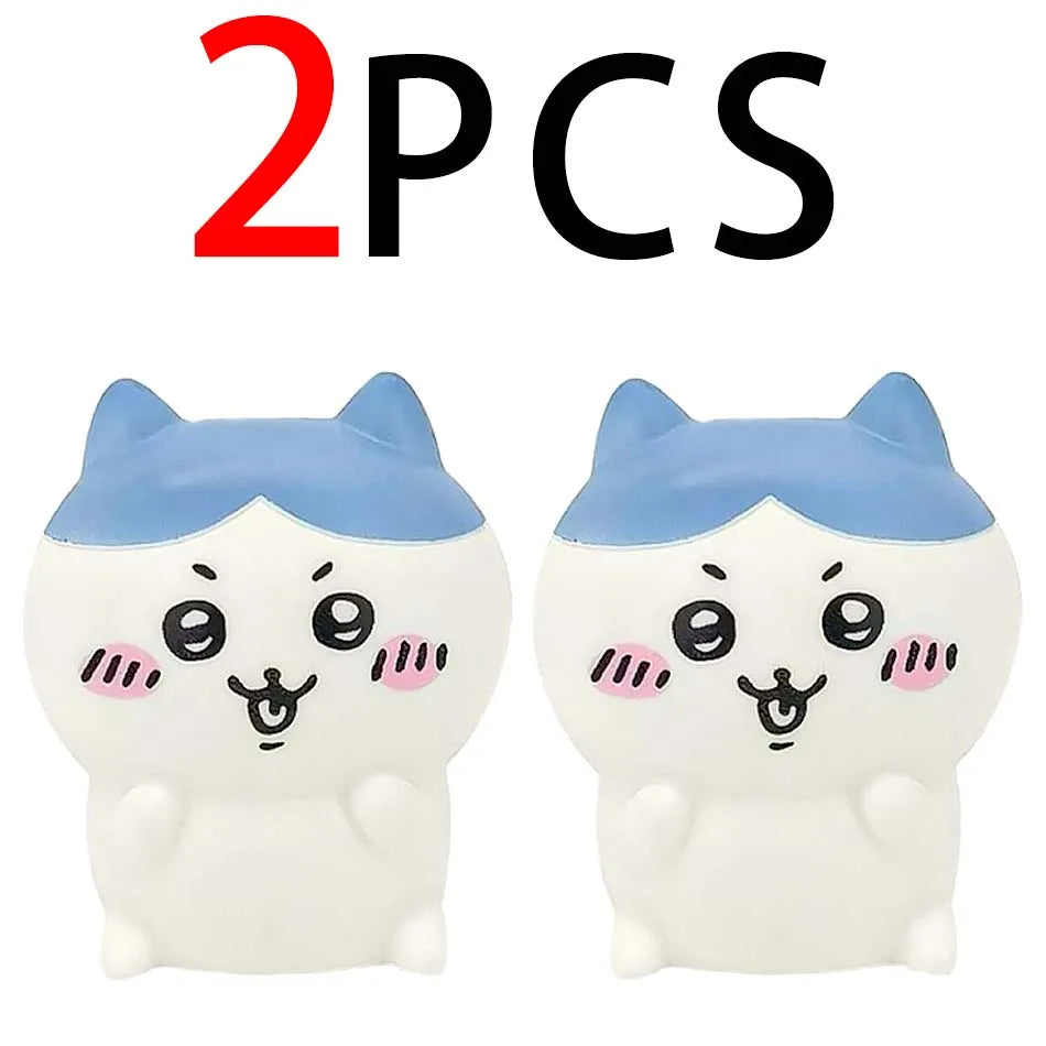 Chiikawa Hachiware & Usagi Light-Up Vinyl Doll