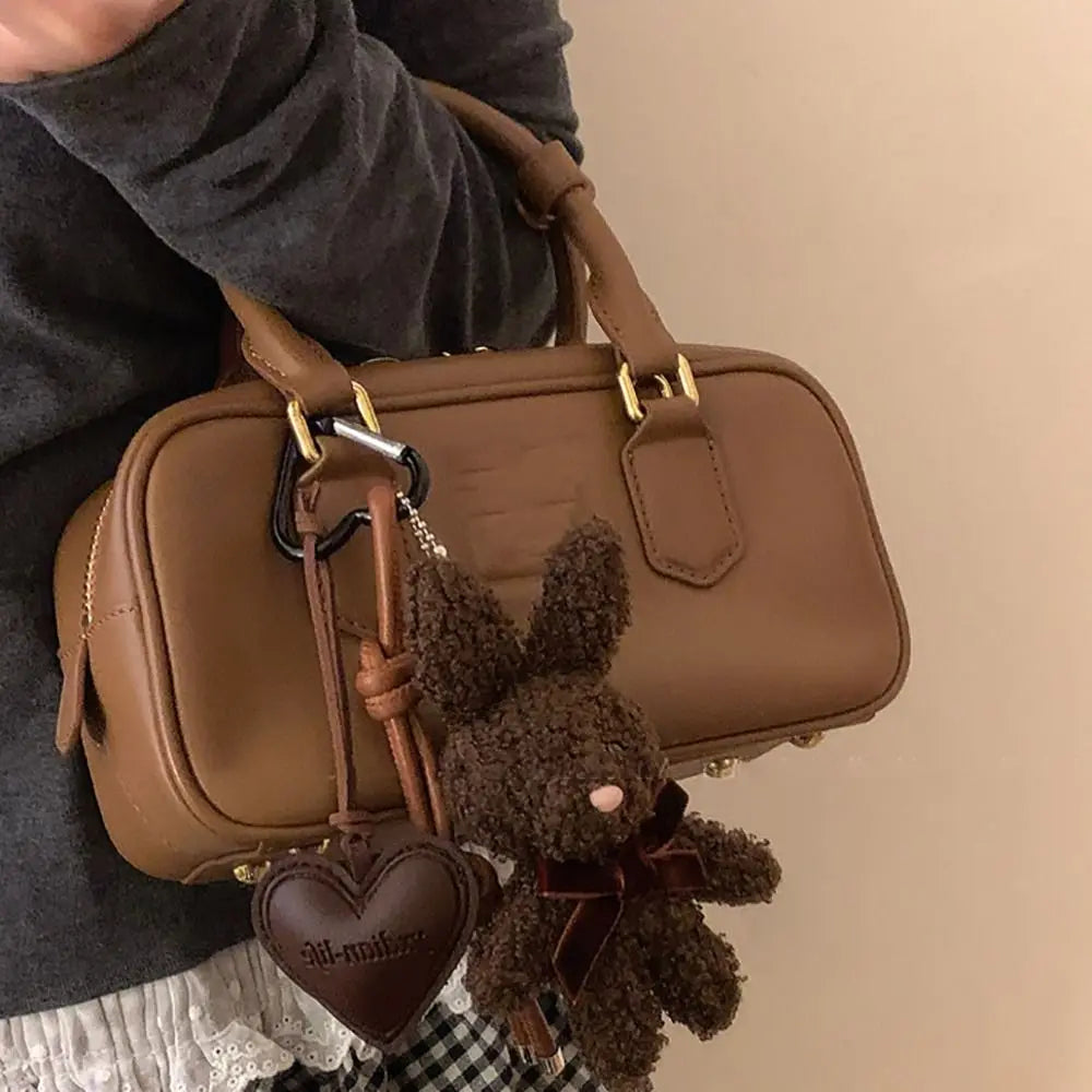 Plush Bunny Bag Charm Keychain