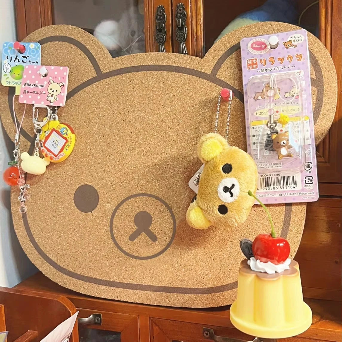 Rilakkuma Bear Felt Wall Decor Panel