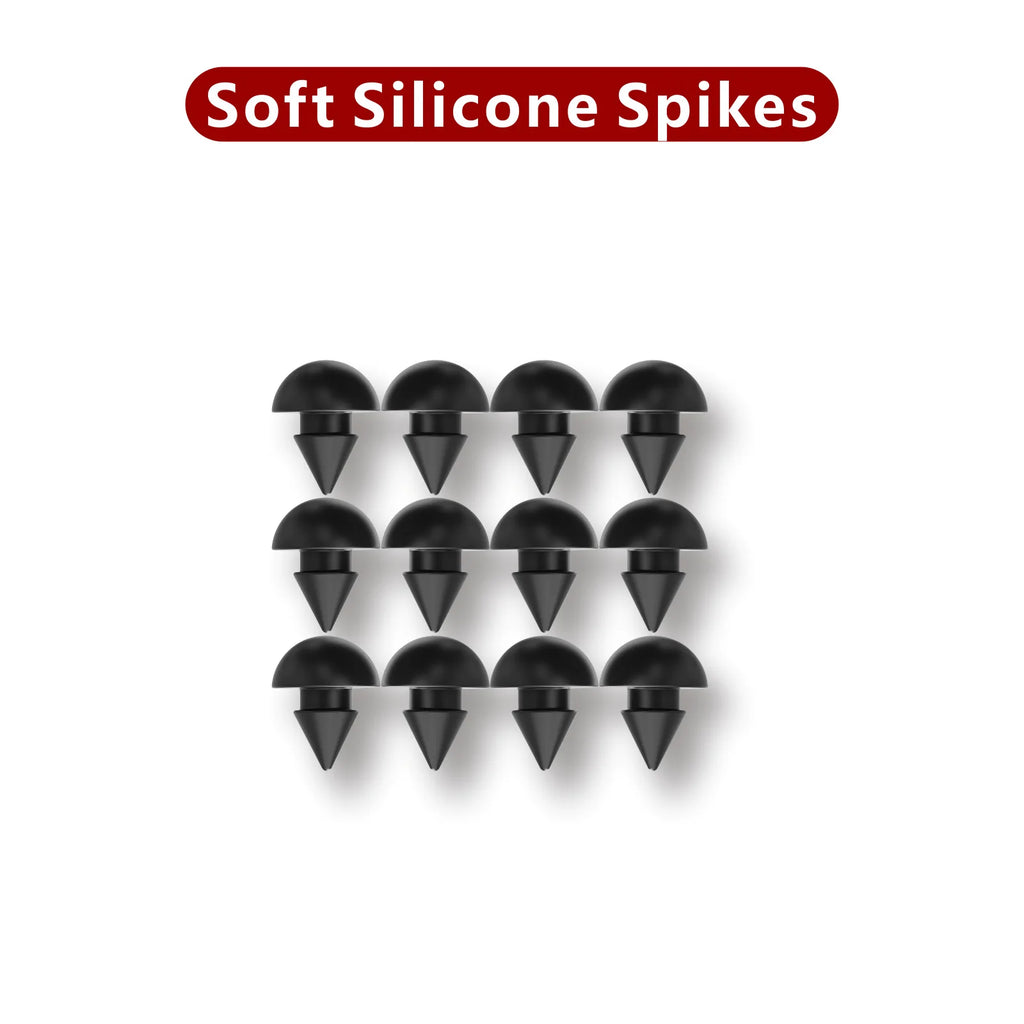 Silicone Chastity Cage with Spiked Rings