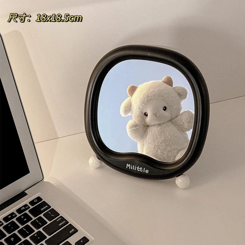 Pink Portable Mini Makeup Mirror