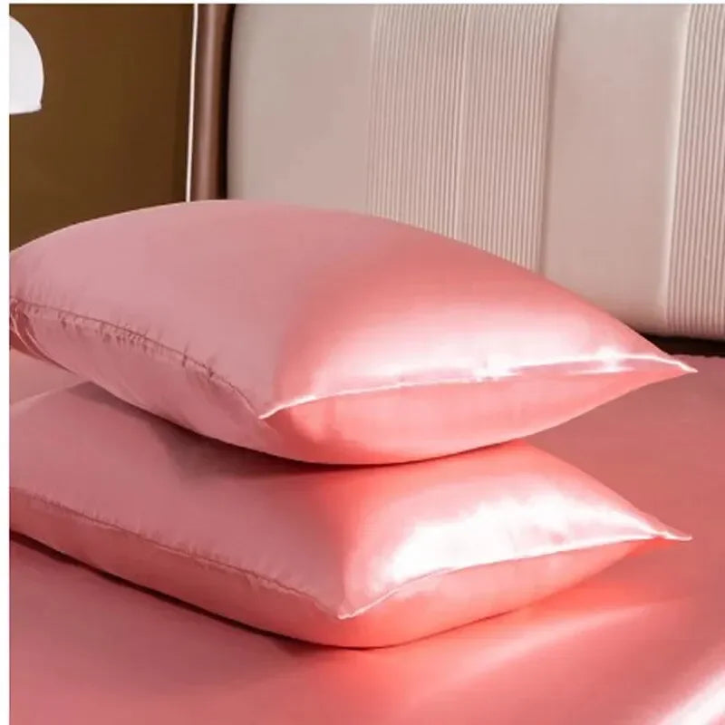 Satin Pillowcase with Envelope Closure