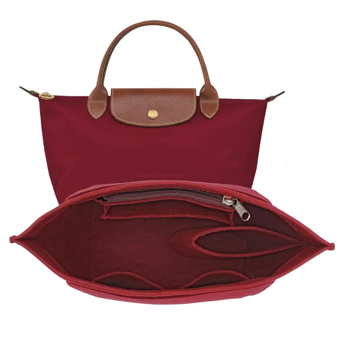 Felt Handbag Organizer Insert – 3 Sizes, 5 Colors