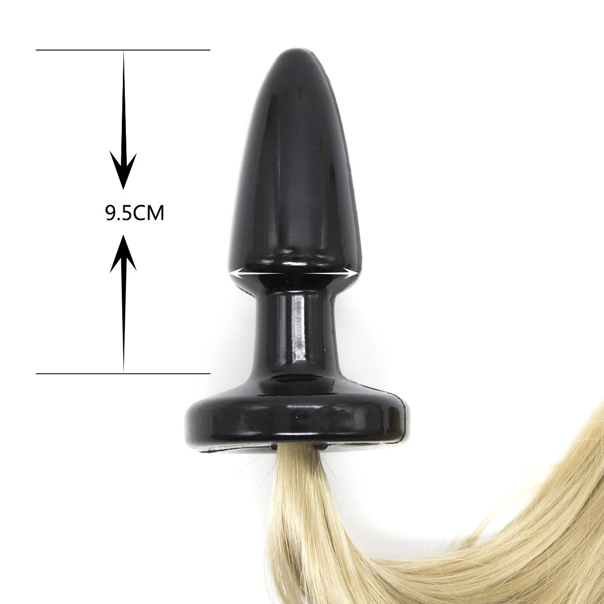 Blonde Ponytail Anal Plug