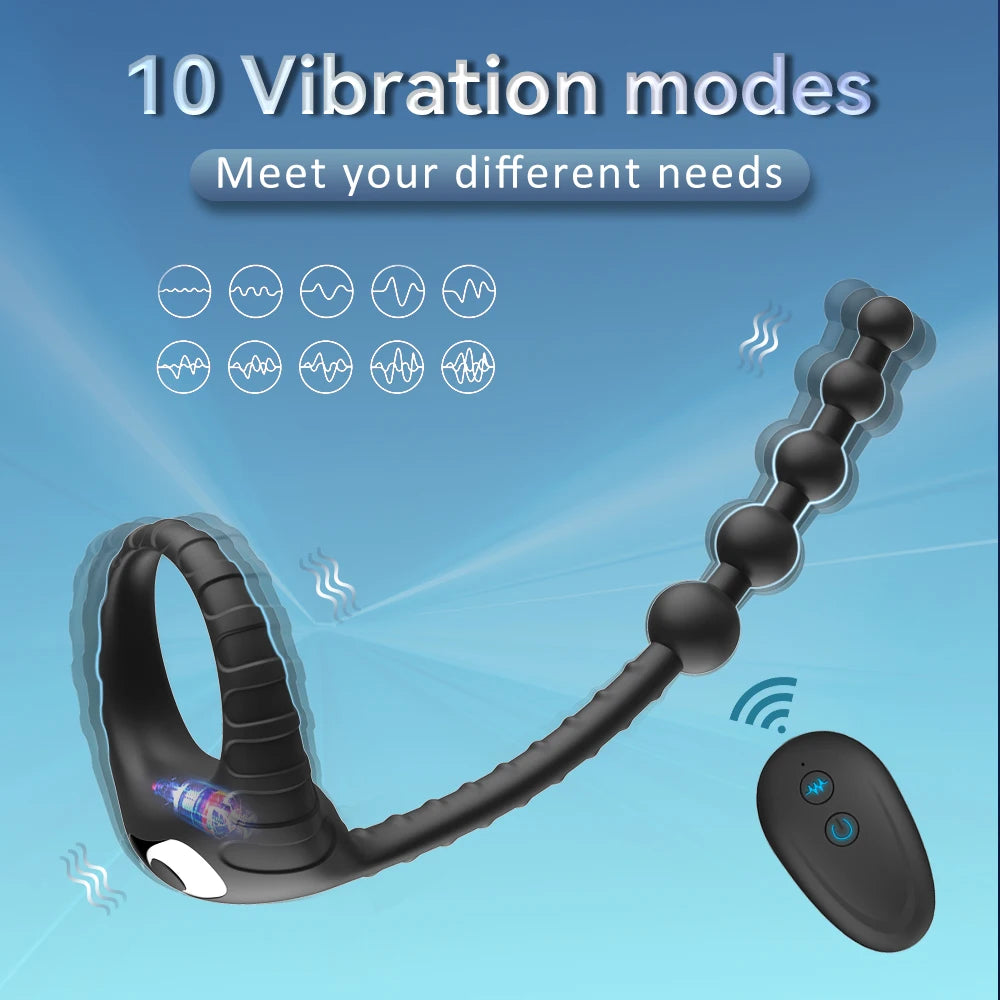 Remote-Control Vibrating Ring