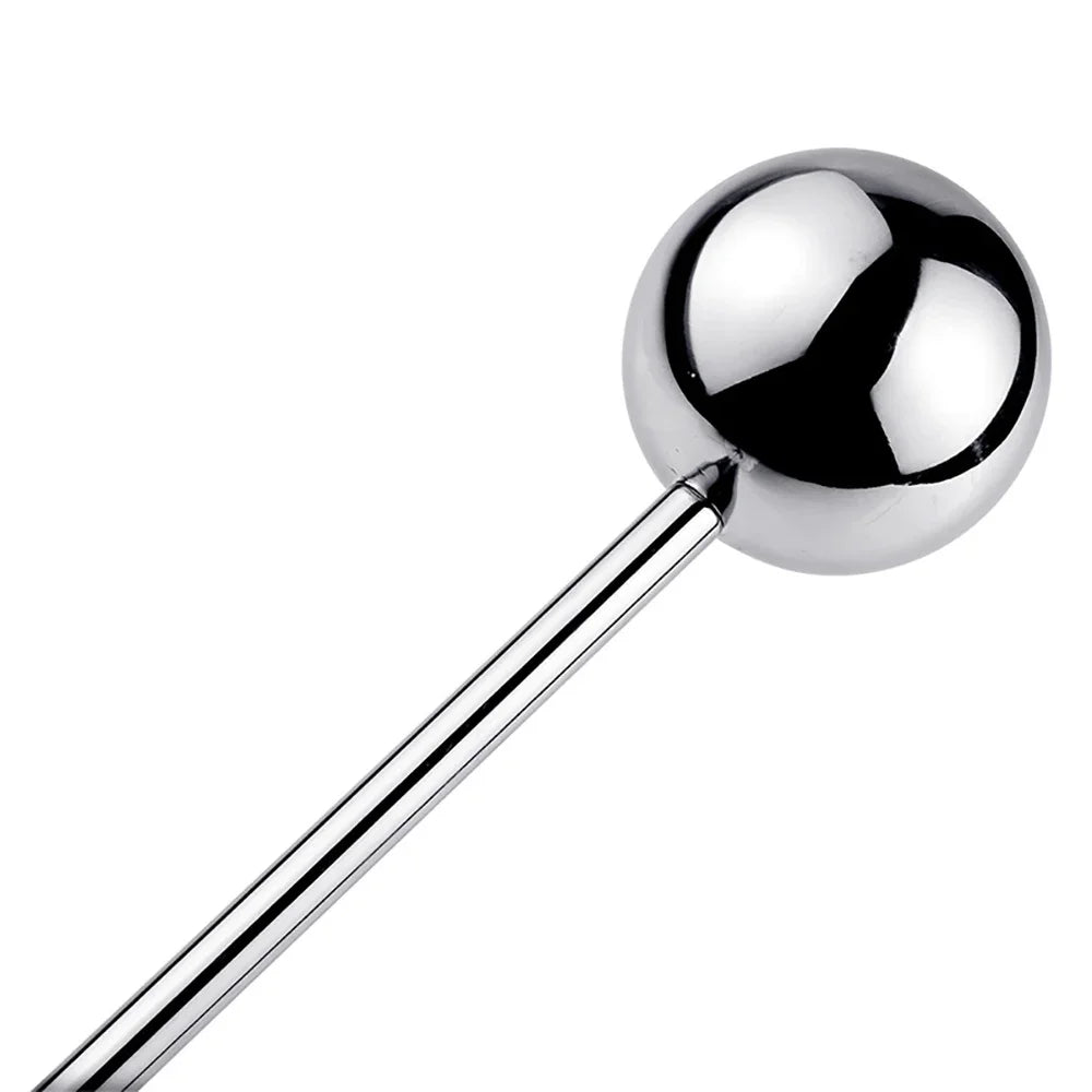 Stainless Steel Double-Ended Anal Massage Wand