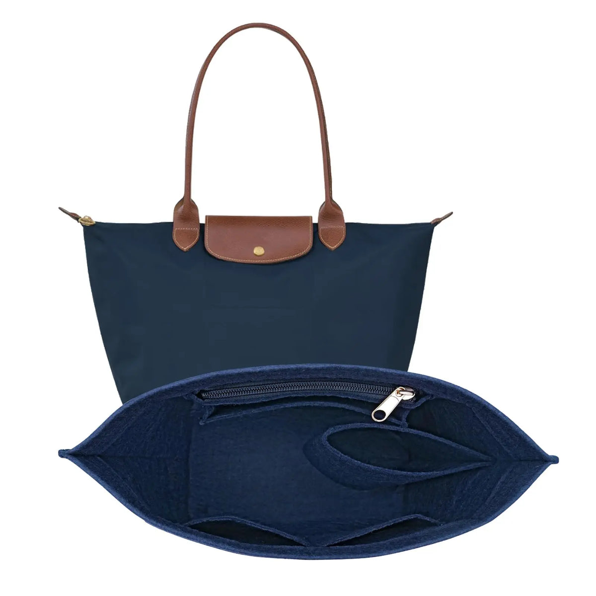 Felt Handbag Organizer Insert – 3 Sizes, 5 Colors