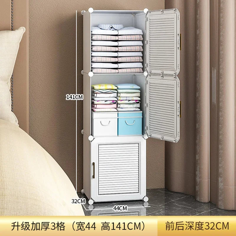 Plastic Wardrobe & Closet Storage Organizer