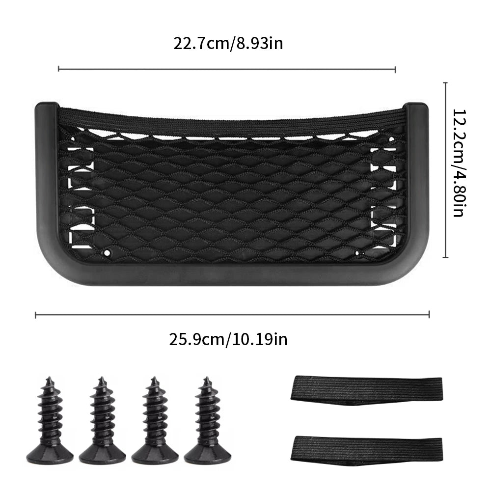 Car Organizers Car Storage Bag Mesh Multi Function Interior Accessories Supplies Trunk Box Organizer Automobiles Parts