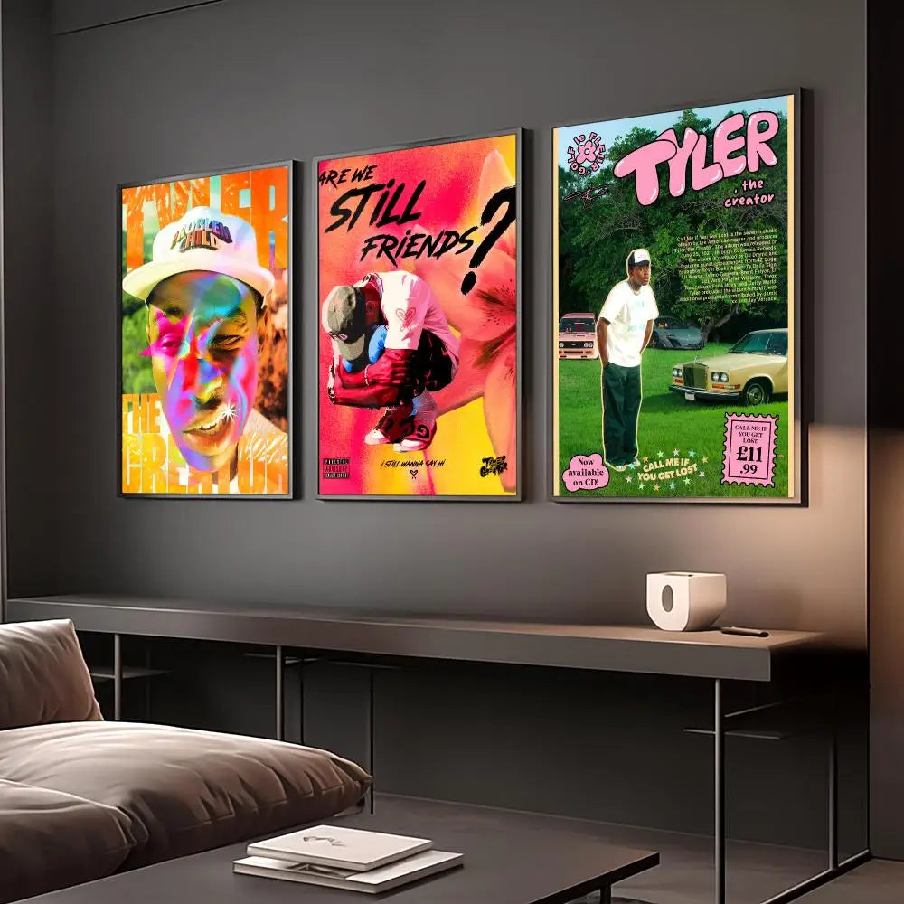 Tyler, The Creator Retro Wall Art Poster