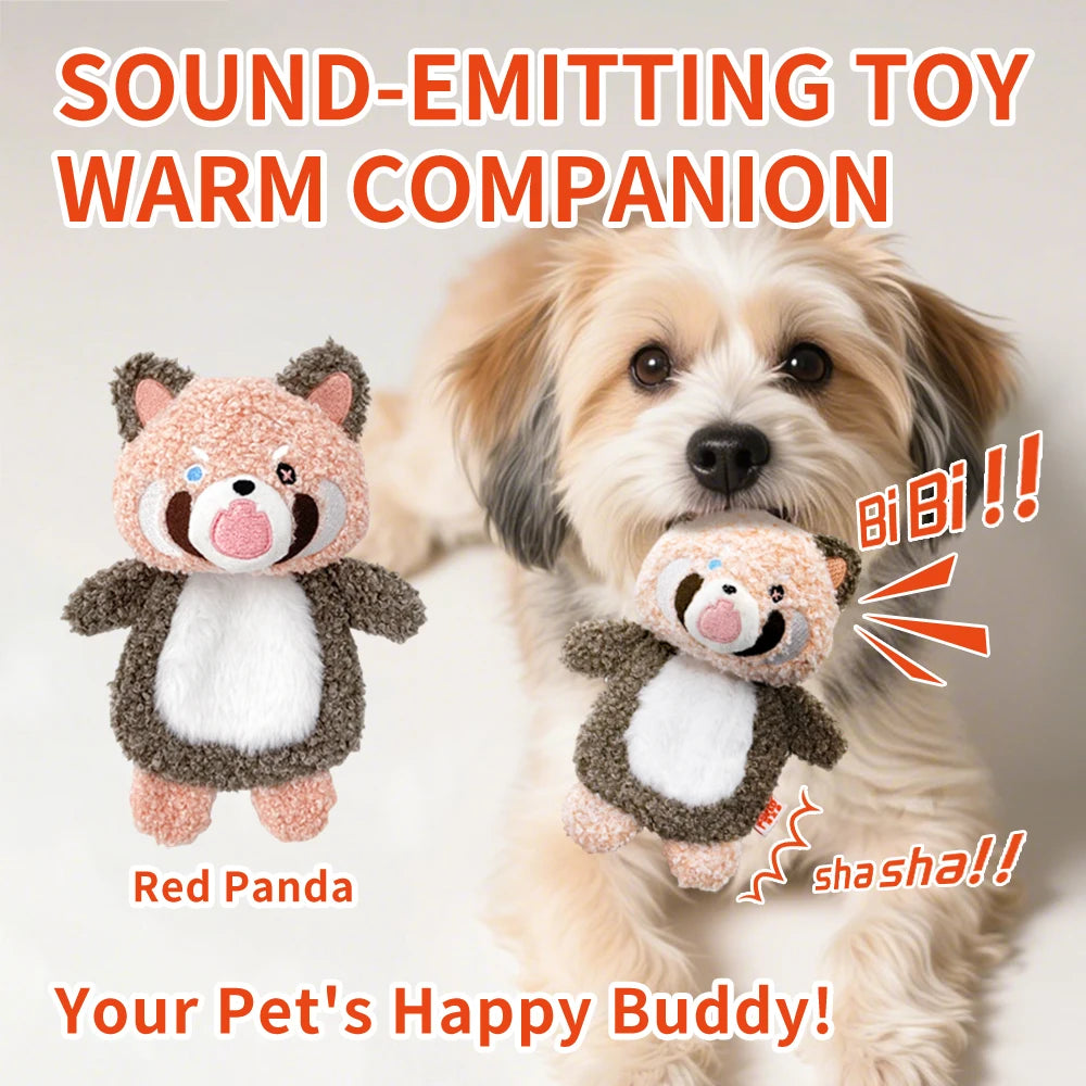 Small Animal Plush Squeaky Dog Toy