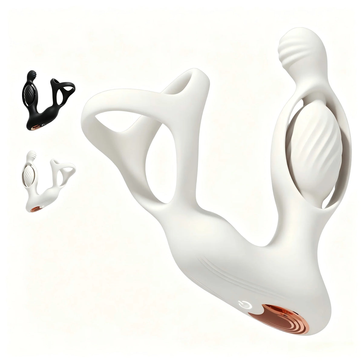 App-Control Rotating Prostate Massager with Ring