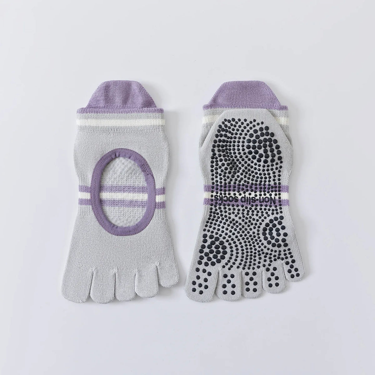 Women's Non-Slip Five-Toe Yoga Socks