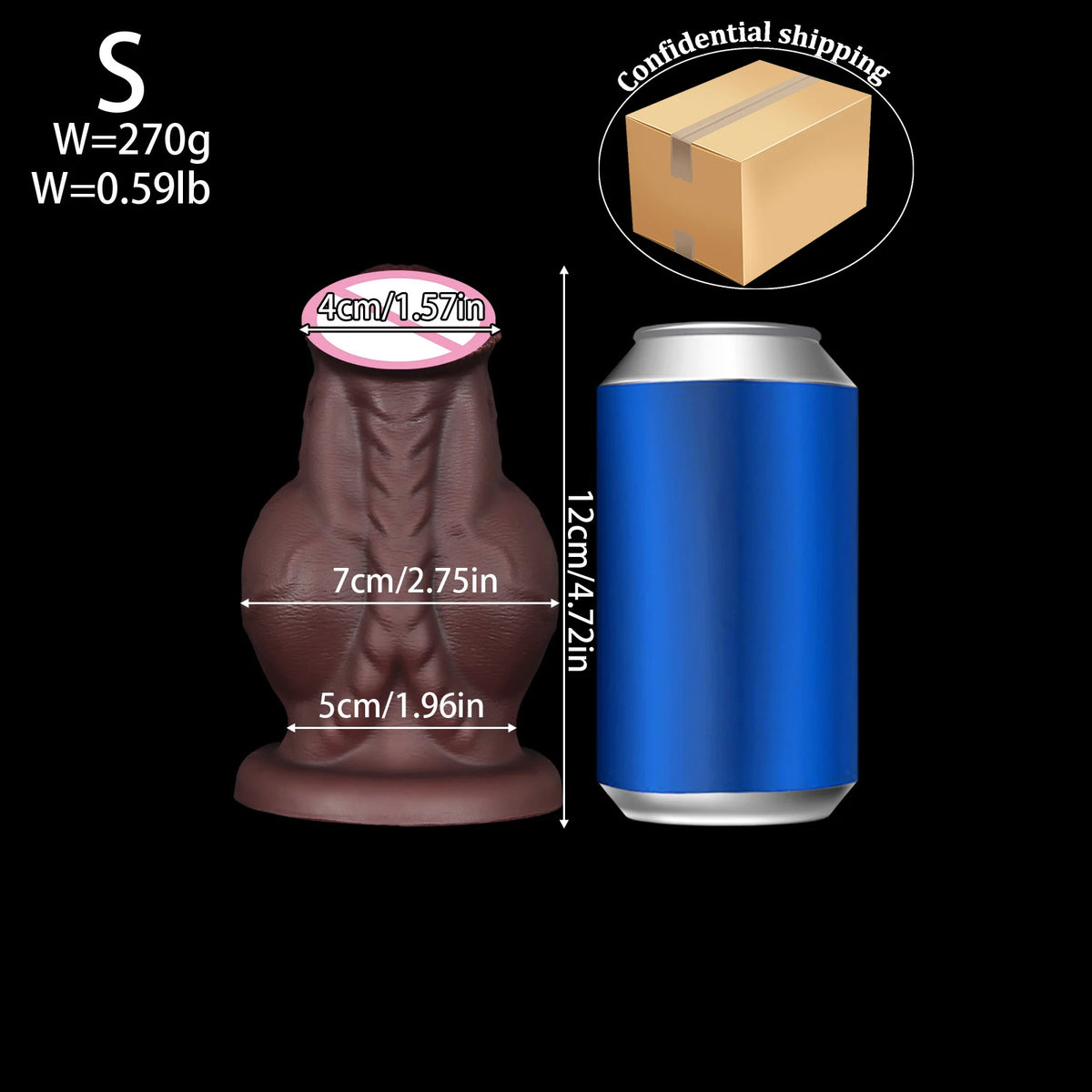 Large Silicone Horse-Shaped Dildo with Suction Cup