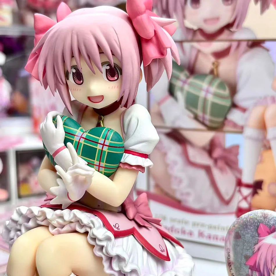 Puella Magi Madoka Magica Kaname Madoka Anime Figurine Desktop Ornament Exquisite Collection Otaku Gift Anime Character Model