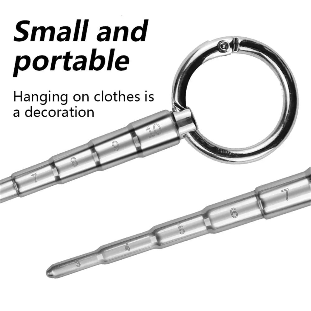Stainless Steel Graduated Urethral Dilator Set