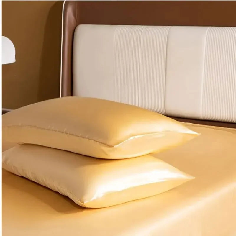 Satin Pillowcase with Envelope Closure