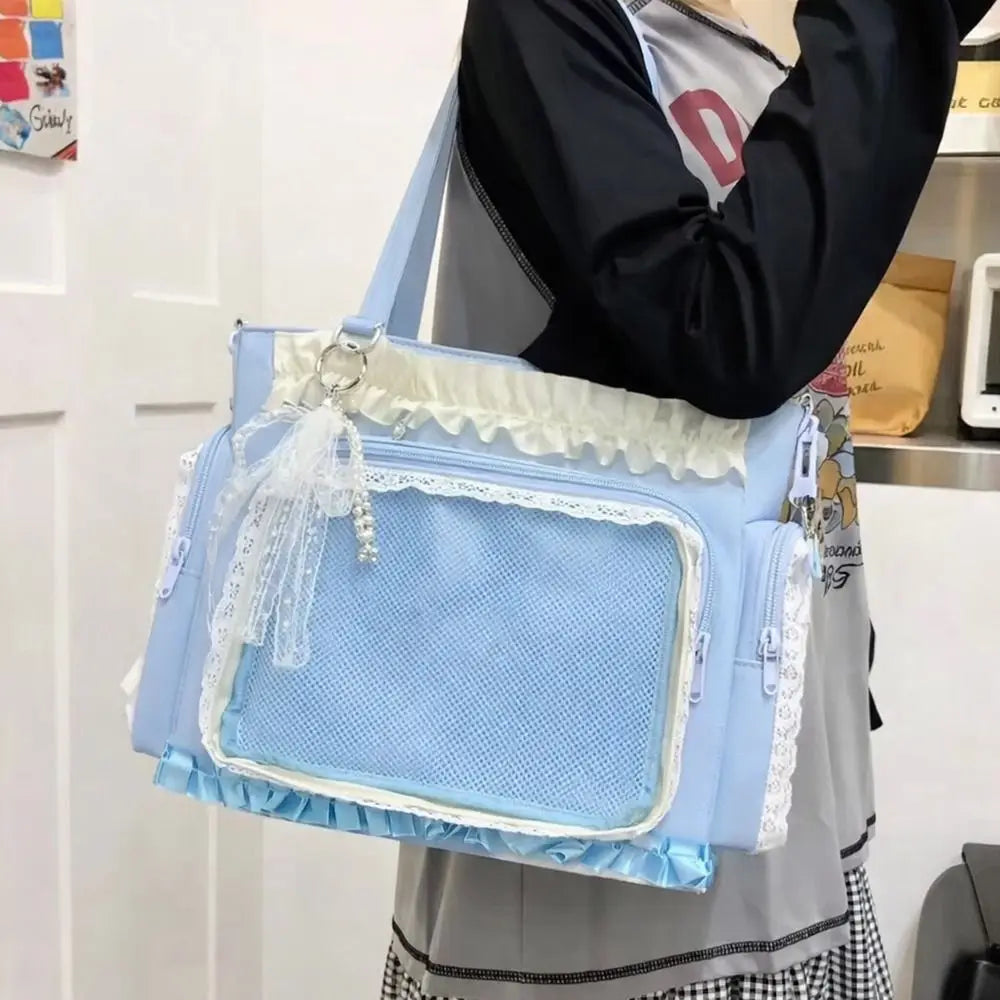 Japanese Transparent Ita Crossbody Bag