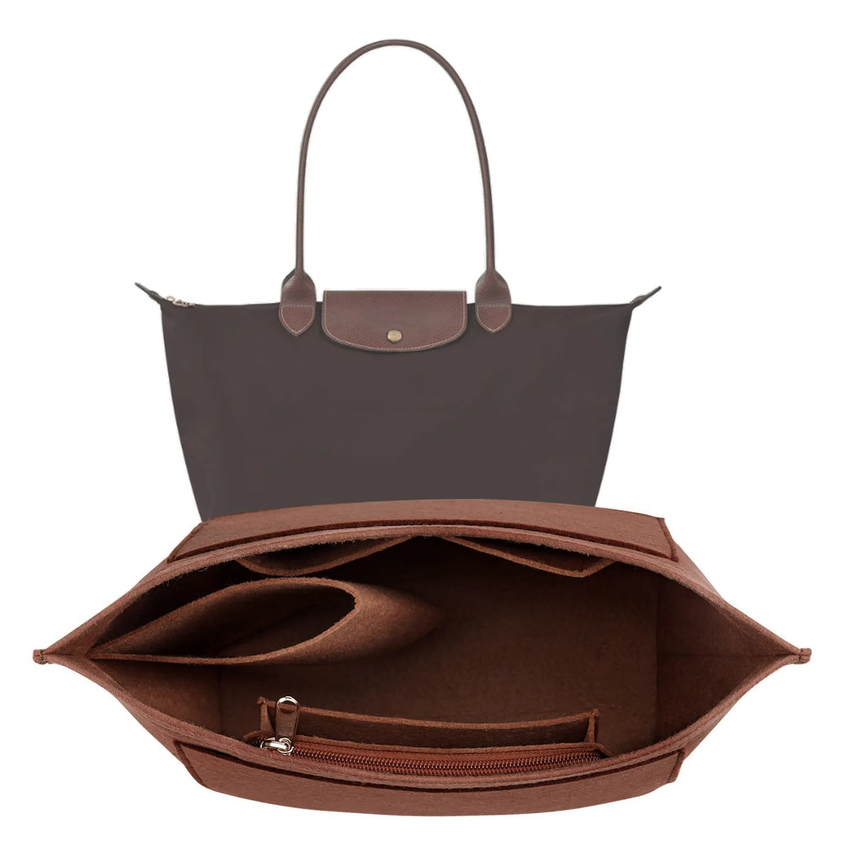 Felt Handbag Organizer Insert – 3 Sizes, 5 Colors