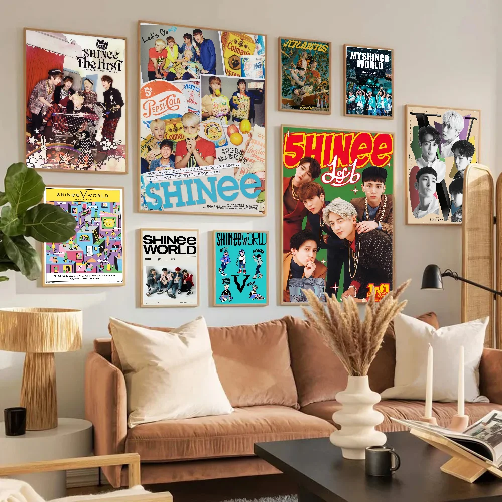 SHINee Waterproof K-Pop Wall Poster