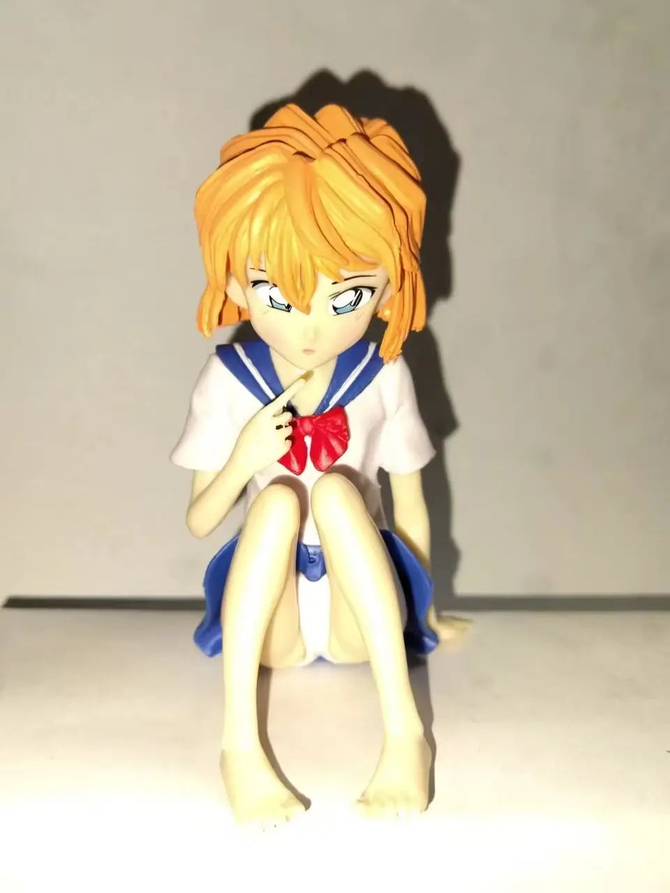 Anime figurine+car mounted+decorative ornaments+ST Detective Conan-Q version Ai Haibara