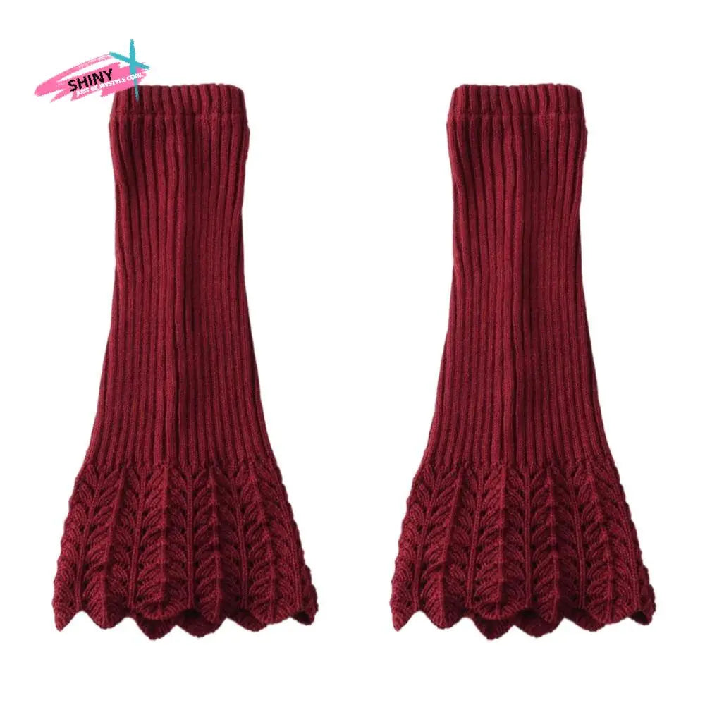 Kawaii Knit Y2K Slouch Leg Warmers