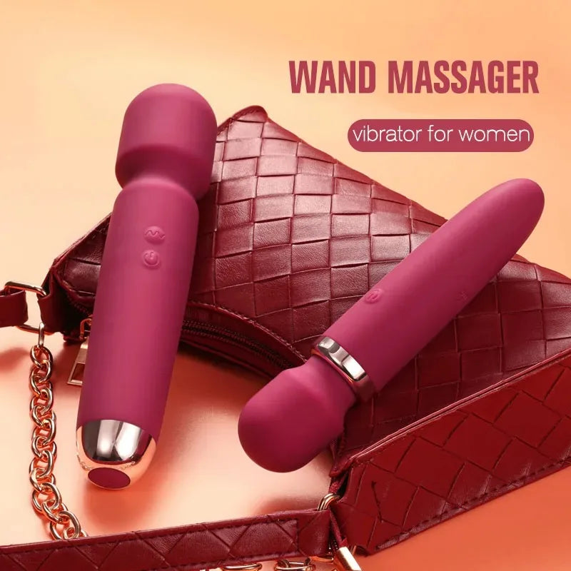 Rechargeable Ultra-Quiet Multi-Speed Wand Massager