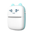 Portable Thermal Printer Cat Shaped Mini Wireless Bluetooth Printer Lightweight Pocket Thermal Label Printer Print Photo