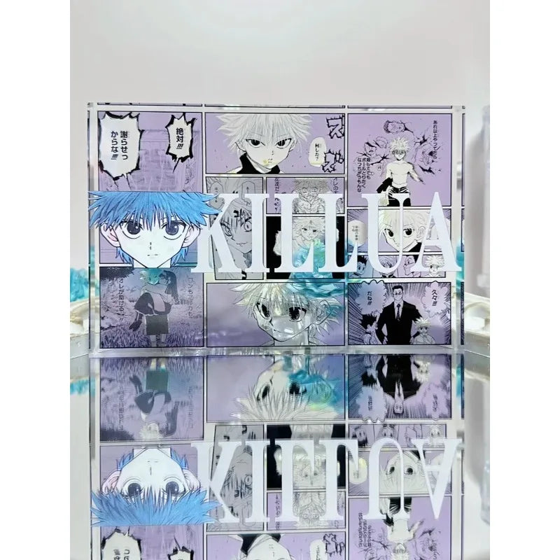 HUNTER×HUNTER Acrylic Stand Block Hisoka GON FREECSS Killua Zoldyck Anime HOBBY Goods Gift Animation Derivatives