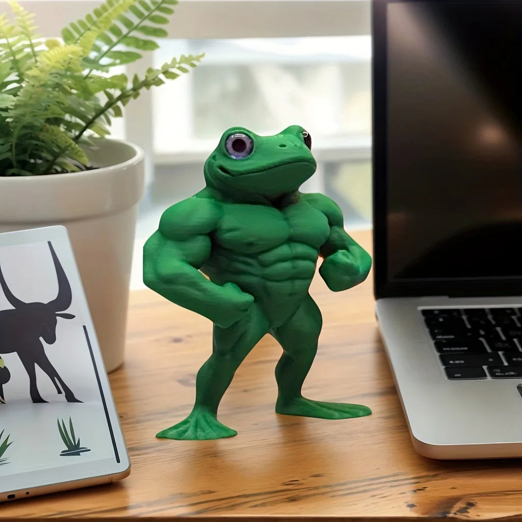 Stylish Frog Decorative Figurine