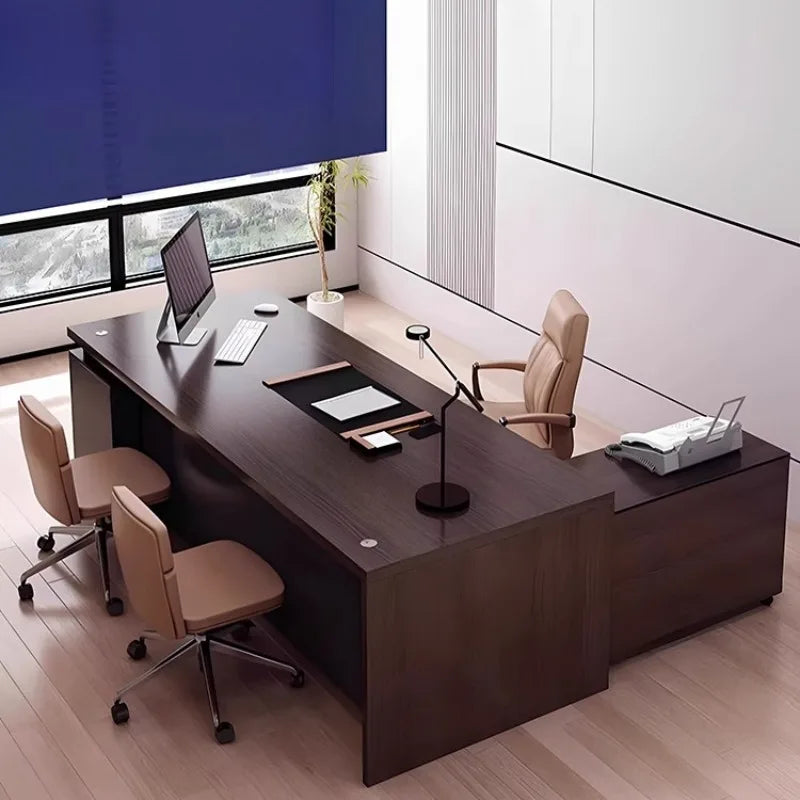 Modern Black Gaming & Computer Desk