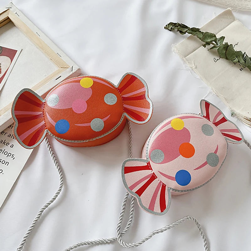 Kids Candy Color Mini Crossbody Bag