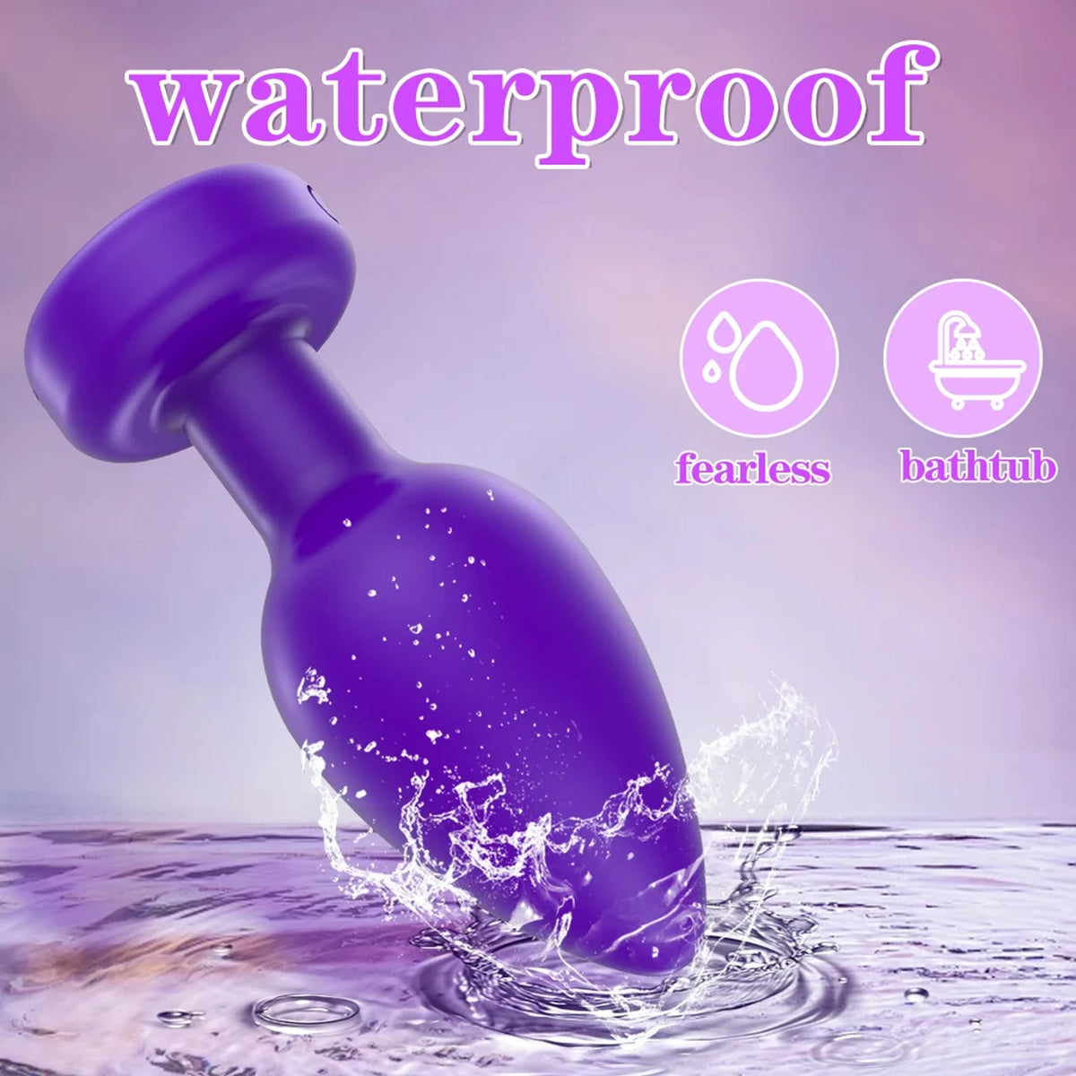 App-Controlled Remote Vibrating Anal Plug