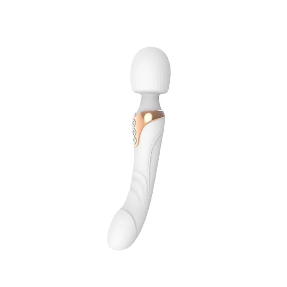 Silicone Rechargeable 10-Mode Wand Vibrator