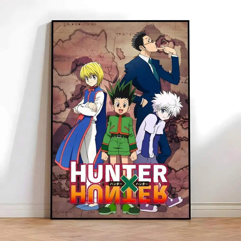 H-Hunter Hunter Poster High-quality vintage prints & posters for home, bar, cafe, aesthetic wall art.