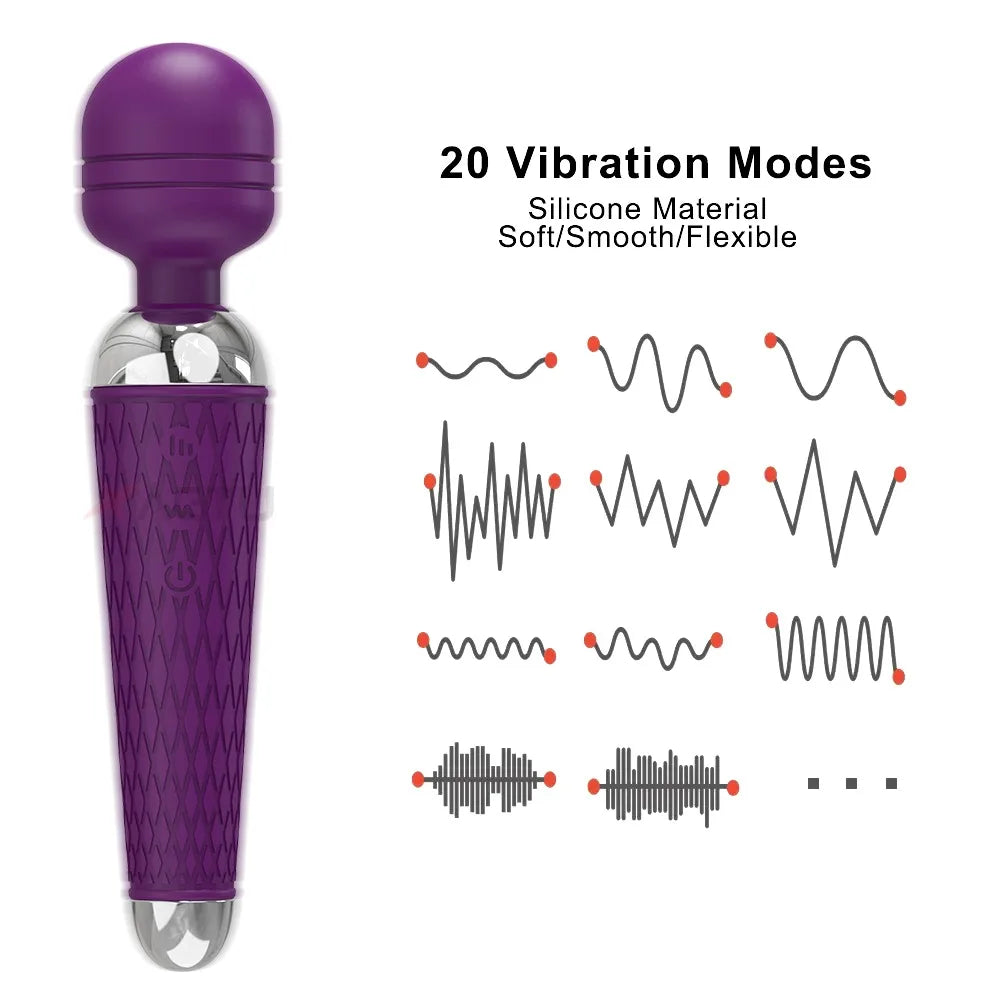 Powerful Magic Wand Vibrator