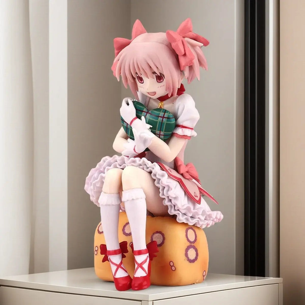 Puella Magi Madoka Magica Kaname Madoka Anime Figurine Desktop Ornament Exquisite Collection Otaku Gift Anime Character Model
