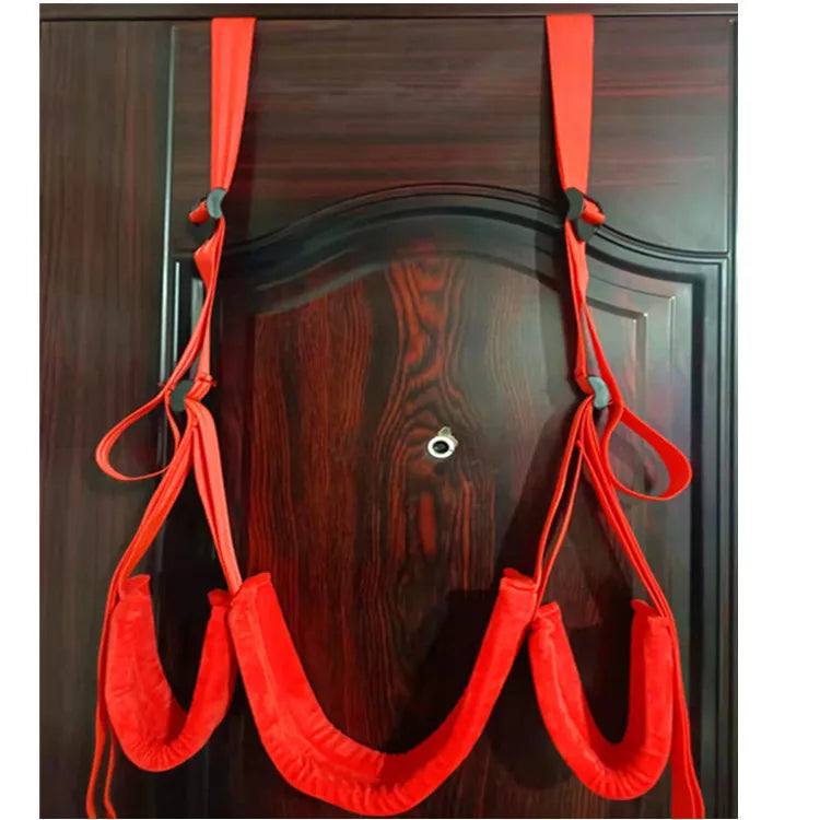 Adjustable Adult Swing with Cushioned Seat
