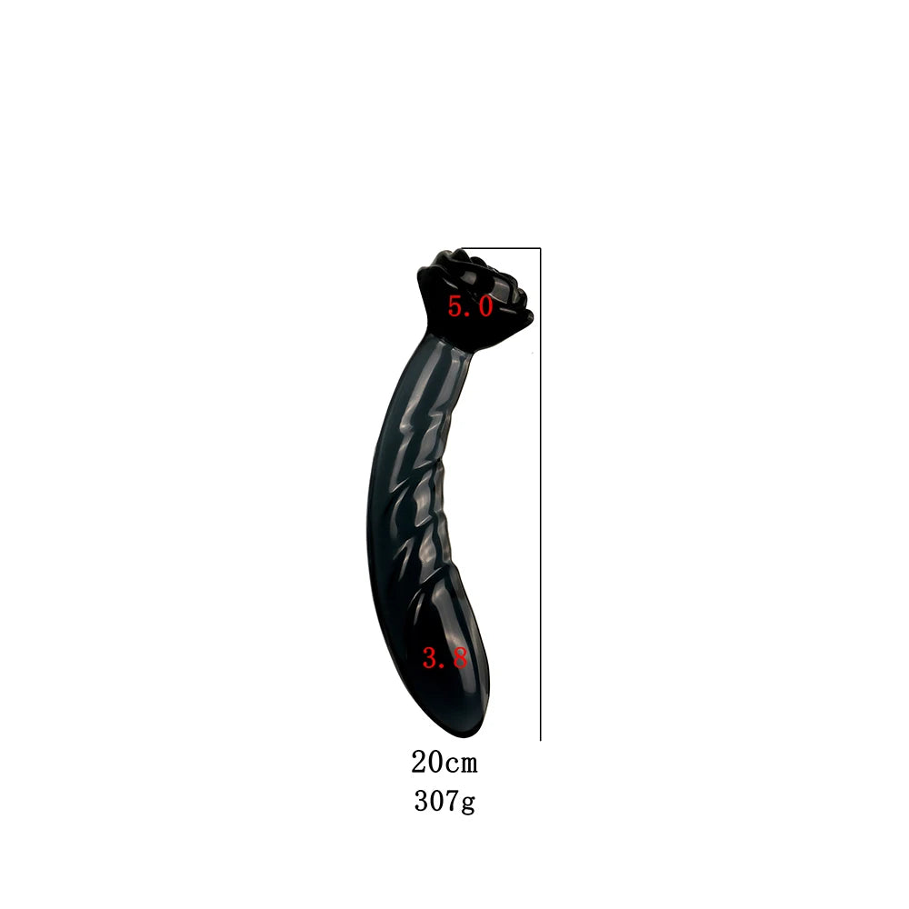 Flower Crystal Glass Anal Plug – 3 Colors