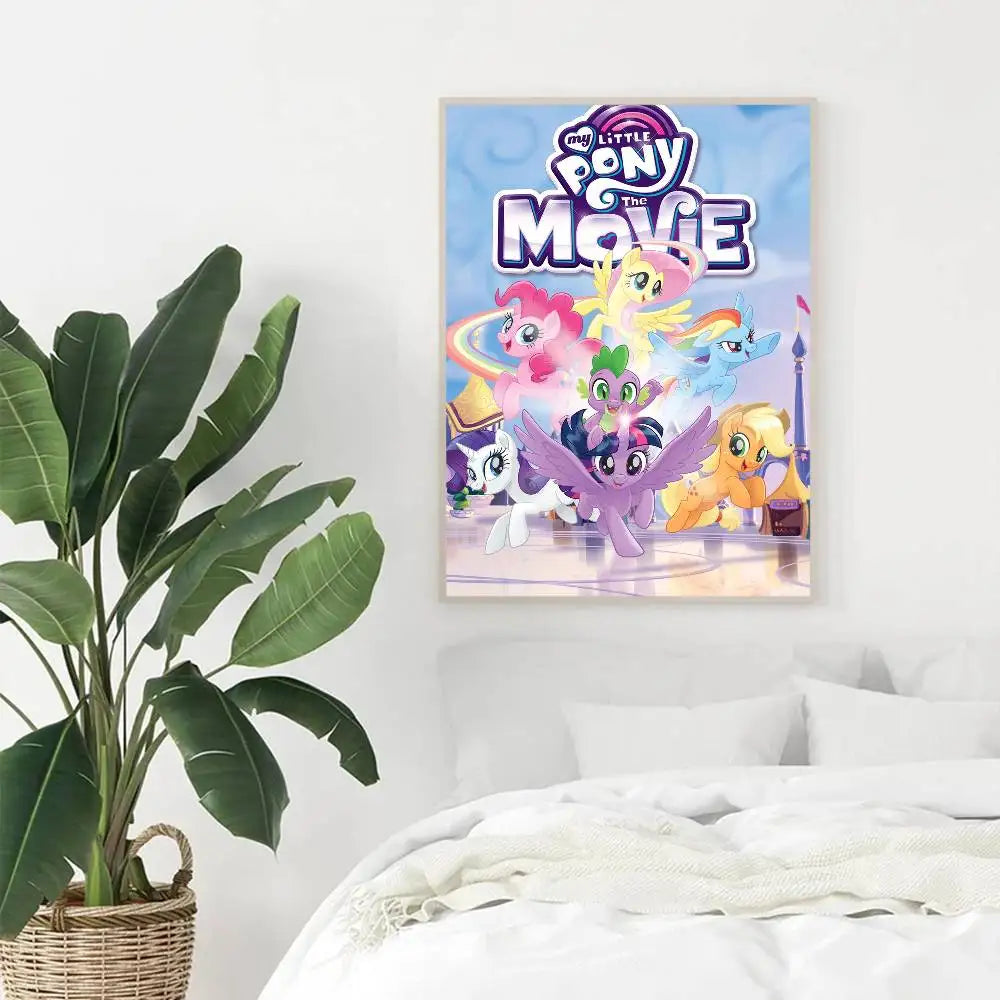 My Little Pony Anime-Style Wall Poster