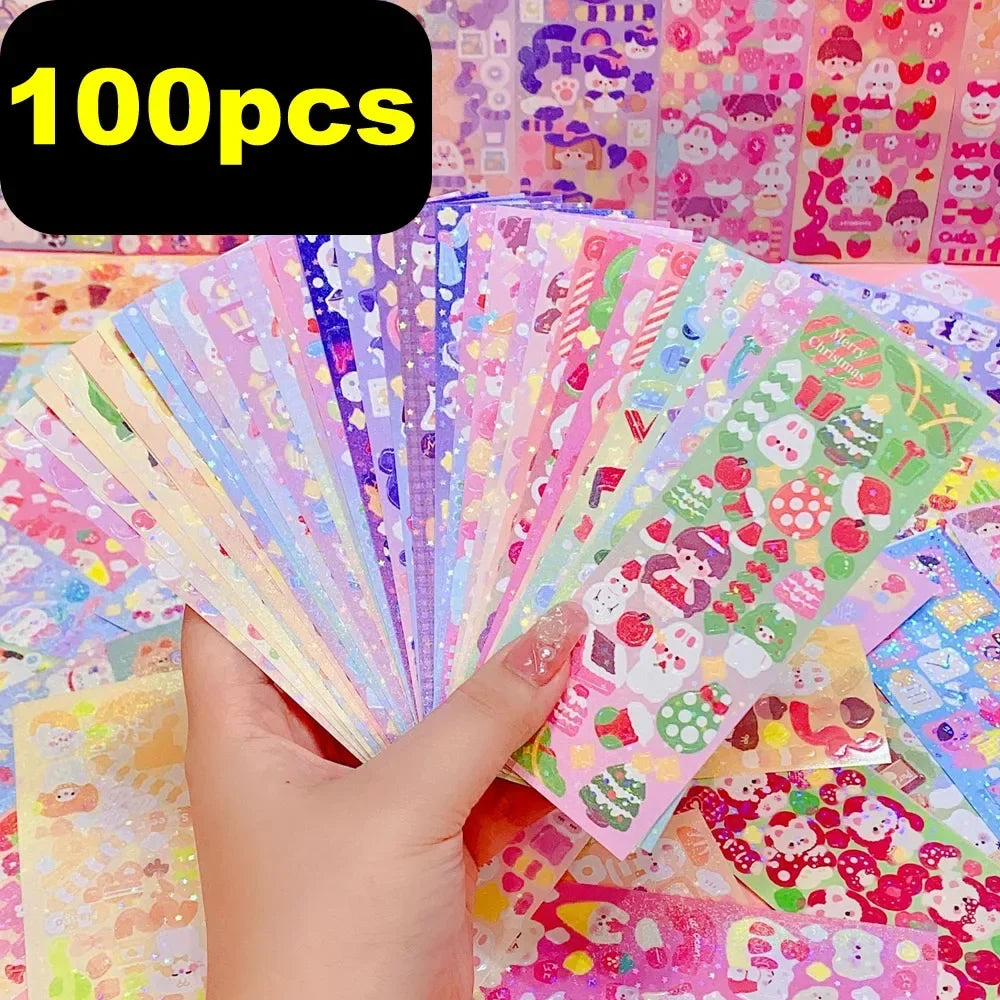 Kawaii Aesthetic Decorative Sticker Set